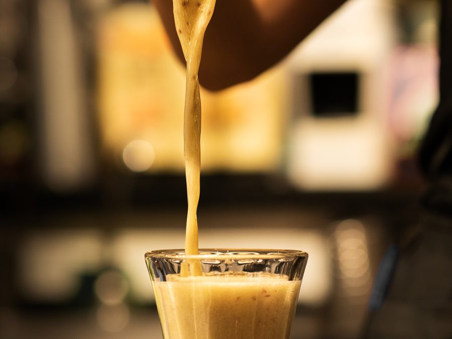 Σερβίρισμα freddo καφέ στο PanTony