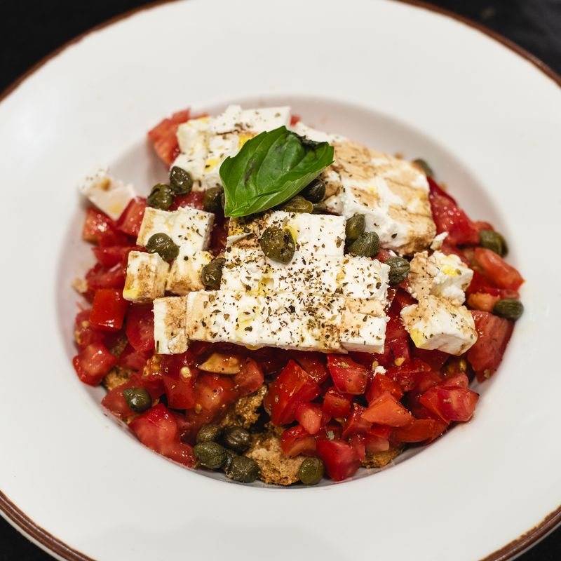 Brunch & Πρωινό — καγιανάς με φέτα και ντομάτα